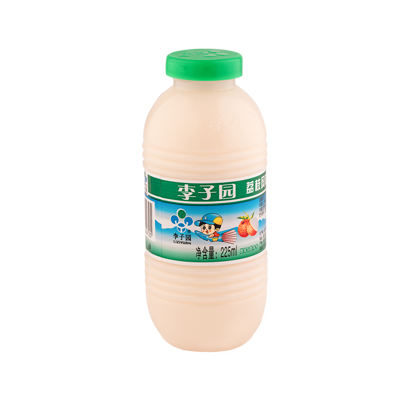 荔枝风味乳饮料，单瓶净含量225ml